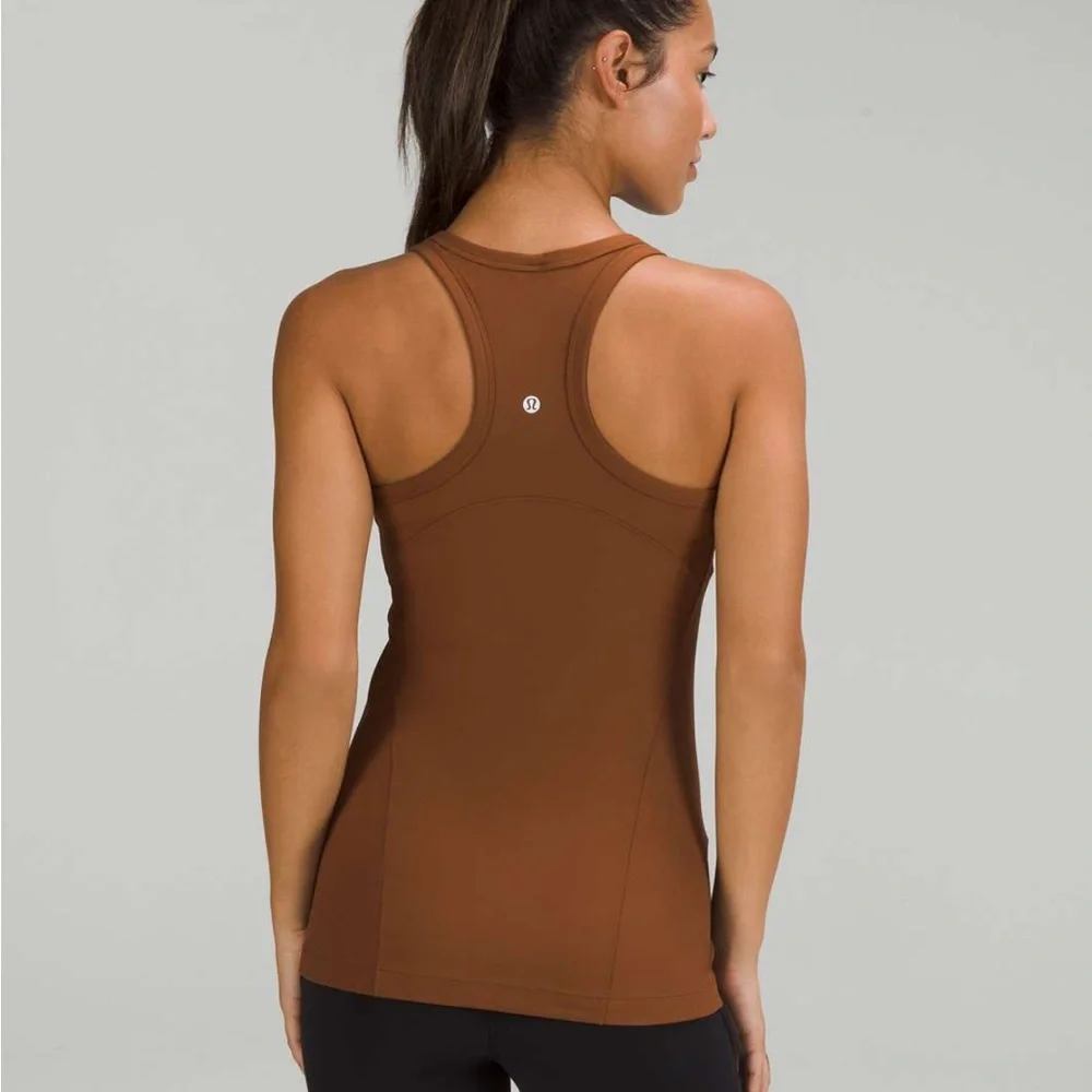 Lululemon align high neck racerback tank 6 brown